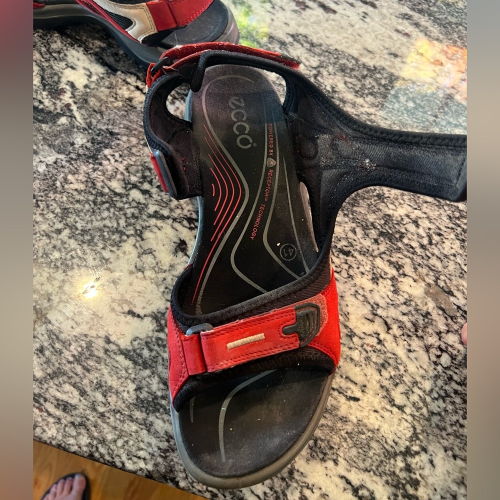 Ecco Yucatan black sandals
 size 41 / 10-10.5 - Picture 9 of 9